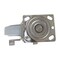 Vestil Thermoplastic Rubber Swivel With Brake Caster 8 In. Diameter x 2 In. Width 675 lb Gray CST-E-SS-8X2TPR-SWB - alternate 7
